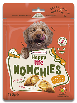 Happy Life Snacks-NOMCHIES Cheese-150g-Packshot