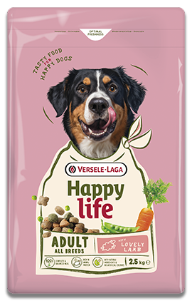 Happy Life Adult All Breeds Lamb 2,5kg Packshot