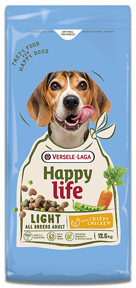Happy Life Adult All Breeds Light Chicken 125 kg Packshot