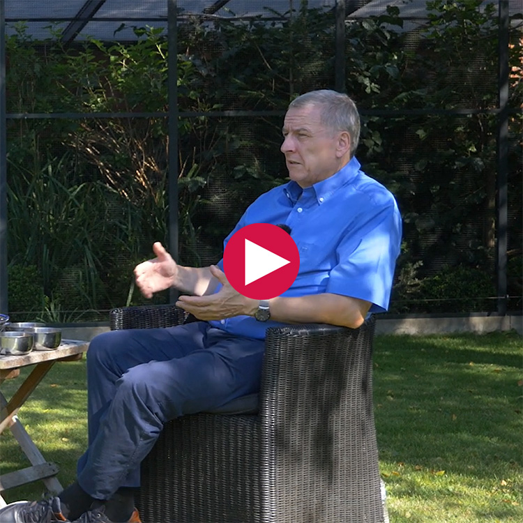 Doctor Patrick explains how to get your birds used to eating pellets